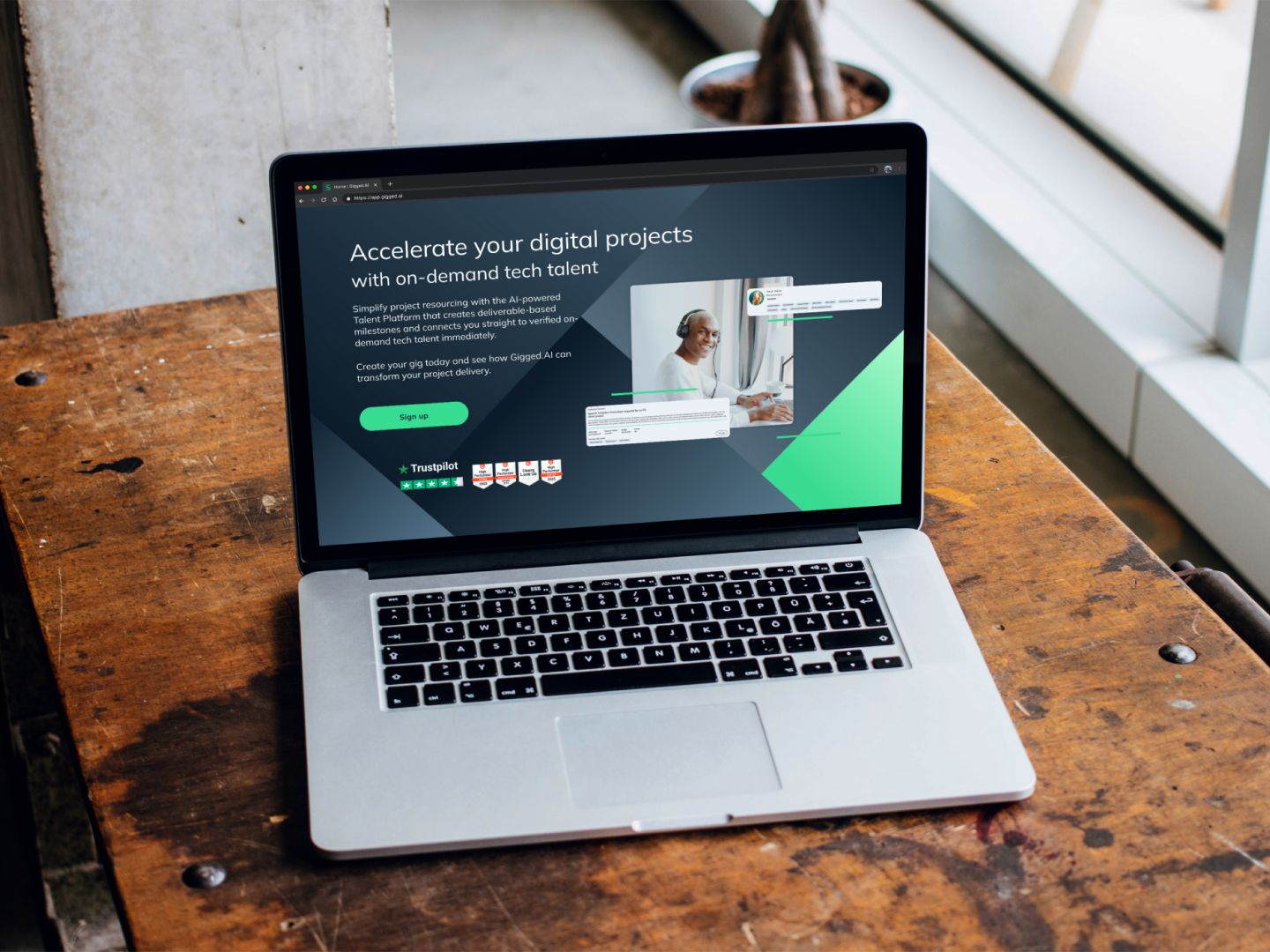 Gigged.AI — talent platform