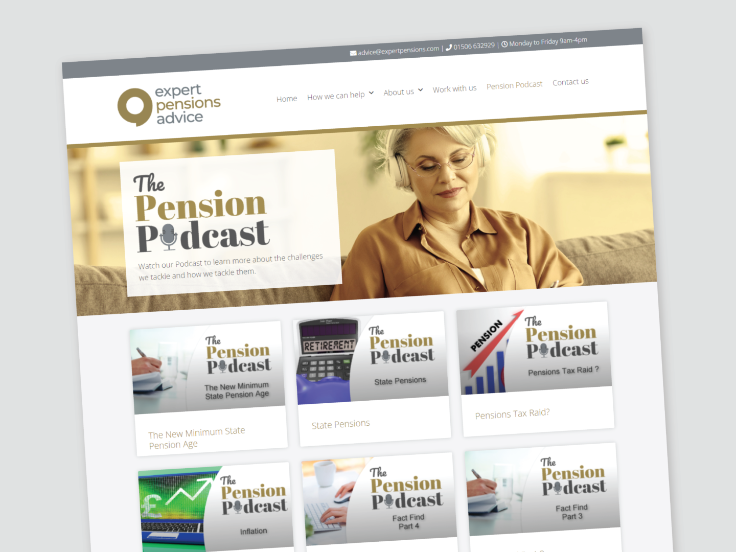 Expert Pensions Advice — podcast platform