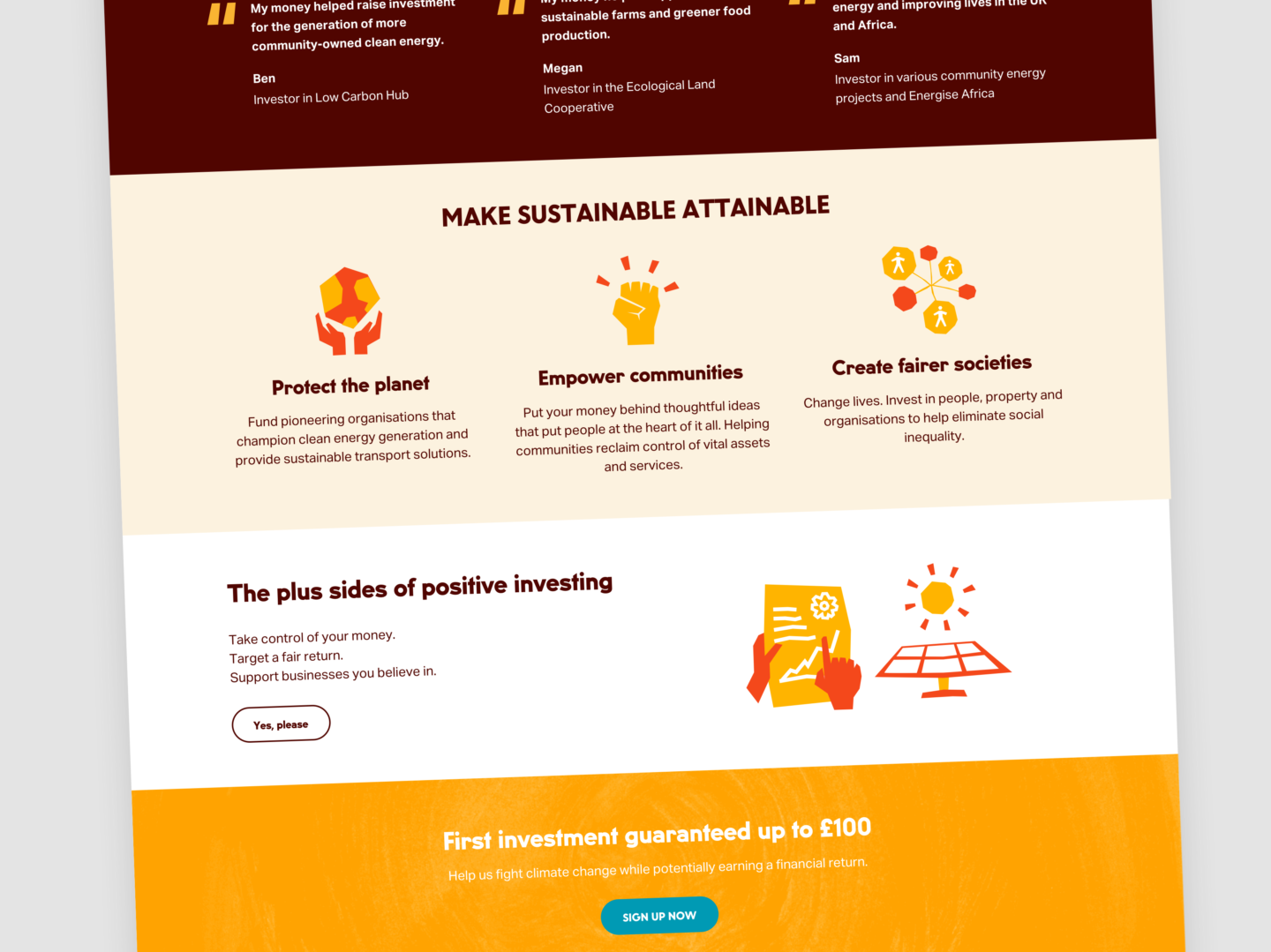 Energise Africa — home page icons