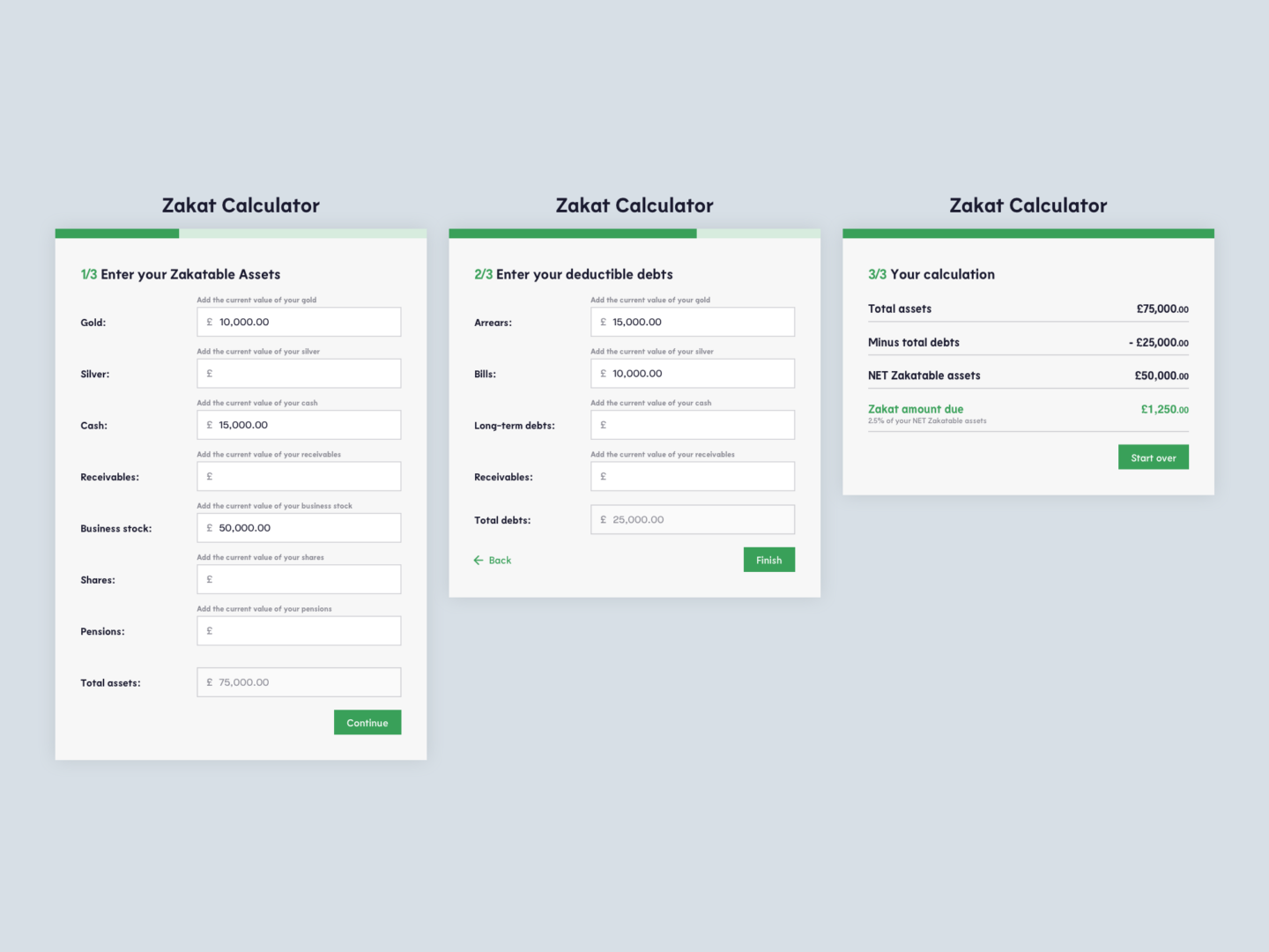Qardus — Zakat calculator